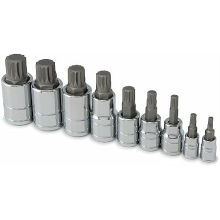 Steelman 9PC TRIPLE SQUARE SOCKET SET JSP60968